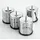 Metaltex Flash Trommelreibe 6-tlg.