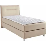 MAINTAL Boxspringbett 100 x 200 cm H3 Beige