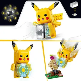 LEGO Pokémon SMART PlayTM: Trainingshaus mit Pikachu Bausatz, Mehrfarbig