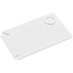 Zeckenkarte mit integrierter Lupe