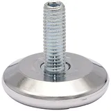Wagner Quickclick Höhenverstellschraube Kunststoff-einsatz, Ø37mm, M10x25mm, verchromt