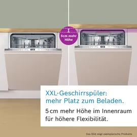 Bosch Serie 4 SBI4ECS28E Einbau-Geschirrspüler (teilintegrierbar, 598 mm breit, Edelstahl)