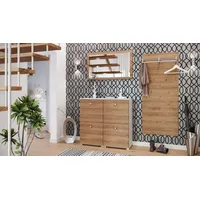 Magnolia home Garderobe Set 005 Cleveland 4 tlg Schuhschrank