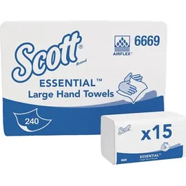 Scott Falthandtuch 6669 1-lagig 3600 Stück