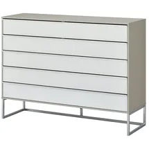Wohnwert Kommode Forum ¦ weiß ¦ Maße (cm): B: 141 H: 105 T: 43.0