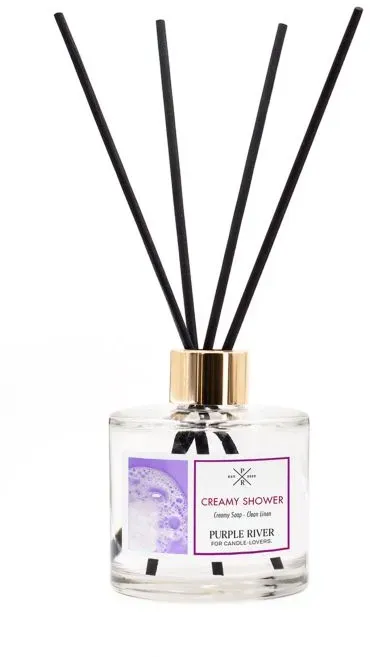 Purple River Reed Diffuser Glas 100ml Weiß