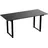 pro.tec Höhenverstellbarer Schreibtisch Kirkkonummi 180x80cm Schwarz [pro.tec]