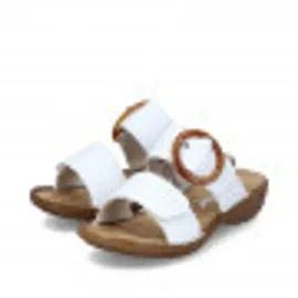 Rieker FSK Damen Sandalen für Damen, weiß, Größe 39 EU