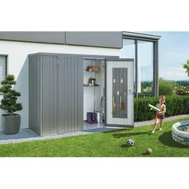 Biohort Geräteschrank 230 2,27 x 0,83 x 1,83 m dunkelgrau-metallic