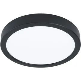 EGLO Außenleuchte Metall Kunststoff Ø 28,5 cm 1 Stk. schwarz weiß