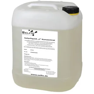 Selfio Solarflüssigkeit Solarliquid L Konzentrat 10 Liter