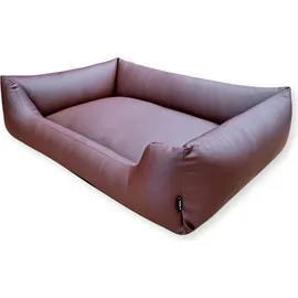 4L Textil Hundekorb Mario 100 x 70 cm braun