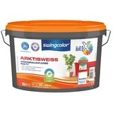 swingcolor Mix Wandfarbe Arktisweiß zum Mischen lassen  (Basismischfarbe 4, 5 l)