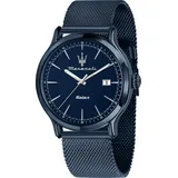 Maserati MASERATI WATCHES R8853149001 Herrenarmbanduhr Solarbetrieb - Blau/Blau