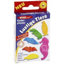 Kinderpflaster lustige Tiere