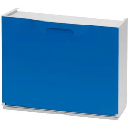 2er-Set Schuhregale WellHome Unika aus Polypropylen in Blau