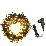 vidaXL Lichterkette mit 600 LEDs 60 m 8 Lichteffekte IP44 Warmweiß