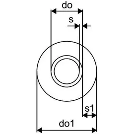 Uponor Verbundrohr 1063553 16 x 2 mm, Ring 100 m, blau, vorisoliert