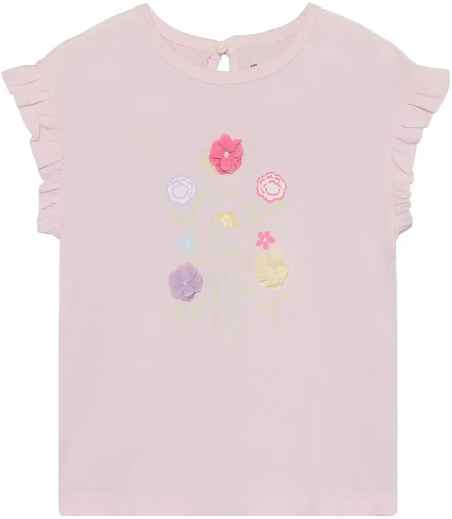 Minymo T-shirt SS raindrops on roses (5140) 104