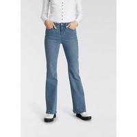 AJC High-waist-Jeans, in Flared Form im 5-Pocket-Style, Gr. 38 - N-Gr, blue-used, , 25560918-38 N-Gr