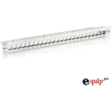 Equip Patch Panel - Hellgrau - 24 Ports