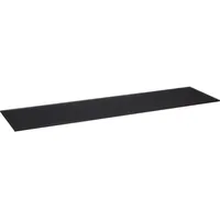 Glasregal Bransley 0,6 cm x 80 cm x 20 cm Schwarz