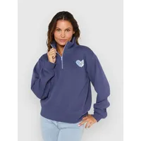 Rip Curl Half Zip Fleece Pullover Navy S