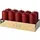 Papstar Stumpenkerzen 9 x 4 cm 10 St. bordeaux