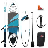 F2 Stand up Paddle Board SECTOR WS Windsurf SUP 11.5 Blau 2024/2025 BLAU ONE SIZE