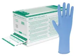 B. Braun Vasco® Nitril long Untersuchungshandschuh - steril 9205993 , 1 Packung = 50 Paar, Größe XL