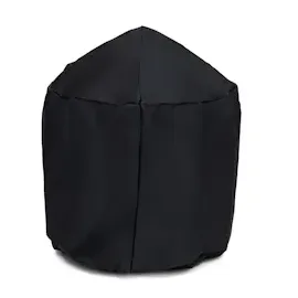 Blumfeldt Colima Feuerschale Ø 66 cm Kugelform mit Holzkohlerost & Ascheschale geometrisch Schwarz