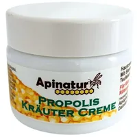 Apinatur Propolis Kräuter Creme 50ml Dose für den Ganzen Körper mit Bienenwachs, Honig und Kräuterextrakten