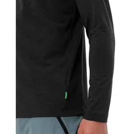 Vaude Sveit Ii Langarm-t-shirt - Black / White - 2XL