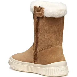 GEOX LAQUINNY Girl WPF Knee High Boot, Whisky, 33