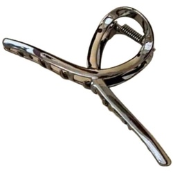 SOHO Iva Metall Haarklammer Titanium Schwarz Damen 