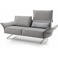 KOINOR Sofa Vineto Leder Silver