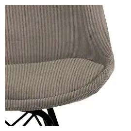 Actona 2er-Set Actona Stuhl Eris Cord Beige