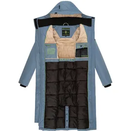 Navahoo Wintermantel hellblau M