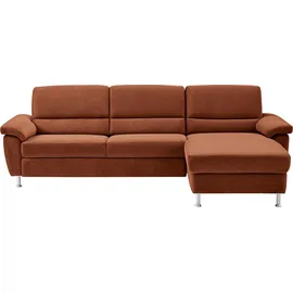CALIZZA INTERIORS »Onyx L-Form«, Recamiere links oder rechts, wahlweise mit Bettfunktion, Breite 270 cm