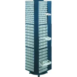 Drehständer leer 1760mm hoch blau - blau