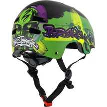 Broken Head Street Terror Kinderhelm Schwarz/Rot