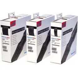 HellermannTyton Polyester-Geflechtschlauch schwarz 10m HLB15 BK