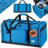 monzana Reisetasche 90 l Blau