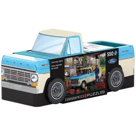 Eurographics 8551-5781 - Pickup Truck Shaped, Puzzle, 550 Teile in Blechdose