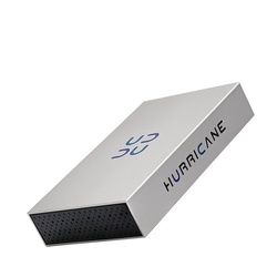 HURRICANE 3518S3 Externe Festplatte 2TB 3.5″ USB 3.0 HDD mit Netzteil, Aluminium externe HDD-Festplatte (2TB) 3,5″, für PC, TV, PS4, PS5, Xbox, kompatibel mit Windows Mac Linux