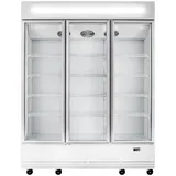 Vaiotec TOPLINE Getränkekühlschrank 1360 Liter mit Leuchtaufsatz "weiß", 1640 x 742 mm