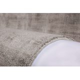 Obsession Teppich »My Maori 220«, rechteckig, Uni-Farben, Material: 100% Viskose, handgewebt, große Farbauswahl, grau