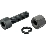 Halder Schraube, Mutter und Federring Set für Ø 60 mm Tempergussgehäuse