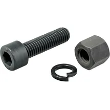 Halder Schraube, Mutter und Federring Set für Ø 60 mm Tempergussgehäuse