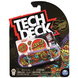 Spin Master Tech Deck Fingerboard - 1 Finger-Skateboard mit original Skateboard-Design - verschiedene Grafiken - coole Fingerboards für echte Skater ab 6 Jahr... - Bunt